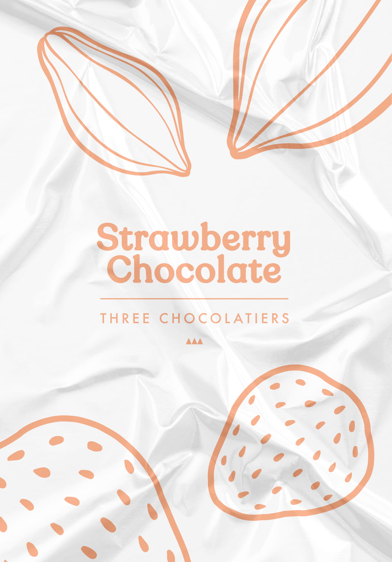 The Strawberry Trilogy: Three Chocolatiers Holistic Packaging