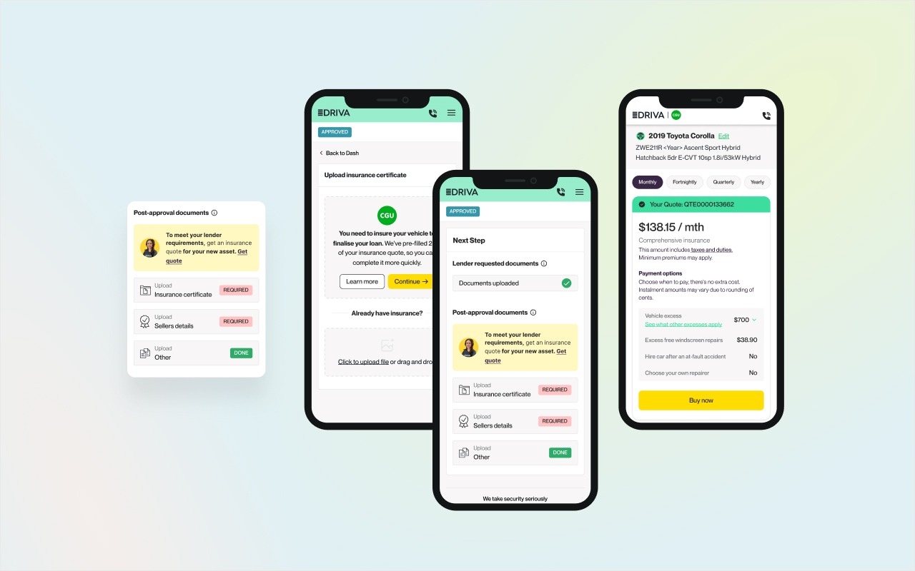 Driva x CGU insurance integration